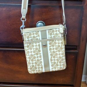 Coach cross body purse
